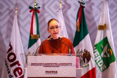 Verónica Díaz Robles es la coordinadora estatal de la Defensa de la Transformación y la Soberanía Nacional en Zacatecas.
