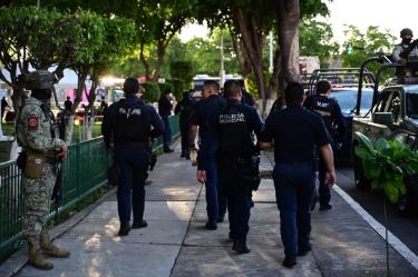 Elementos de seguridad y cuerpos de auxilio participaron en el operativo de las Fiestas Patrias 2026 en Sinaloa