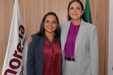 Beatriz Mojica y Ariadna Montiel trazan plan de trabajo territorial en Guerrero