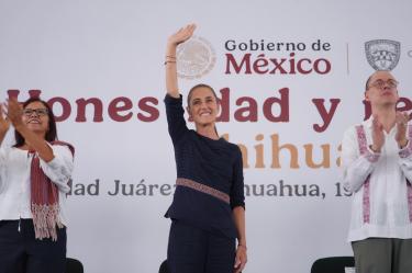 “A México le ha costado mucho ser independiente”: Claudia Sheinbaum llama a defender la soberanía nacional desde la frontera