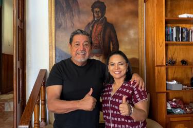 Ambos compartieron una fotografía tras una reunión en Acapulco,
