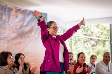 La alcaldesa de Tlalpan, Gaby Osorio, enfatizó que el acceso al conocimiento y a la innovación científica debe concebirse como un derecho garantizado.