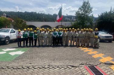 A este dispositivo se suman una unidad de comunicaciones, 82 plantas de emergencia, 68 torres de iluminación y un helicóptero.
