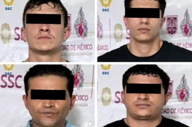 Los detenidos son dos hombres de 27 años, uno de 29 y otro de 40 años; dos de ellos son de nacionalidad extranjera