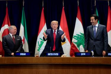 Donald Trump, presidente de EEUU, en un discurso en la Asamblea General de la ONU