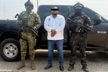 'El Quetu', alcalde de Juchitán detenido