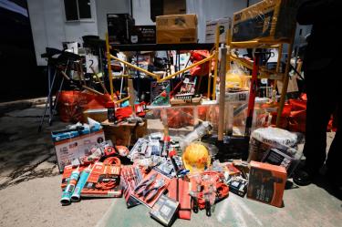 ISSSTE entregó kits de herramientas e insumos a los hospitales regionales de Oaxaca, Yucatán y Puebla; a los hospitales generales de Hidalgo, Estado de México y Sonora; y a la Clínica Hospital en Tapachula, Chiapas