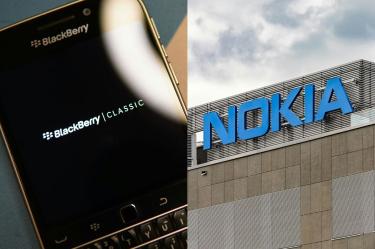 Mientras Nokia convierte su icónico celular en objeto de colección, BlackBerry cambia de negocio.