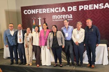 La presidenta nacional de Morena, Ariadna Montiel, explicó que las mediciones se realizaron en 16 de las 17 entidades que renovarán gubernatura en 2027, mientras que en San Luis Potosí la definición se alcanzó mediante consenso.