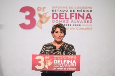 ¡No nos detendremos! ¡No nos resignaremos y no les fallaremos!, afirma ante las y los mexiquenses.