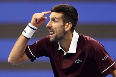 Novak Djokovic llegó a 31 victorias y cero derrotas en Pekín