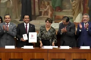 Delfina Gómez arranca segunda mitad de su gestión con megaplan de movilidad, salud y seguridad en Edomex