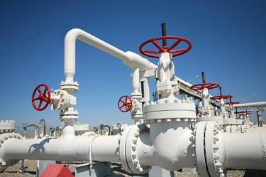 Infraestructura utiliza en la industria del petróleo y el gas