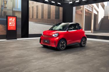 Así luce el nuevo Smart #2 que fue presentado en París.
