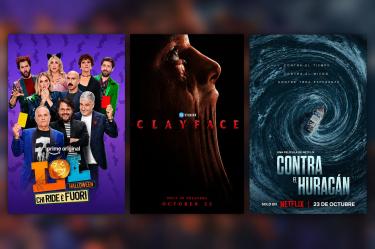 Las carteleras en cine y streaming se renuevan del 19 al 25 de octubre.
