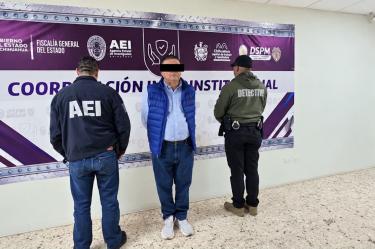 El exfiscal de Chihuahua fue detenido el pasado sábado.