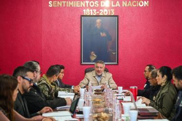 Respuesta permanente: Horacio Duarte encabeza mesa de trabajo para fortalecer la búsqueda de personas con un nuevo Centro Estatal de Mando