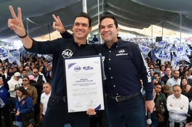 Yo quiero pedirte a todo Acción Nacional que estemos listos, que entreguemos los mejores resultados de todo el país y que se sepa en cada rincón de México, que Acción Nacional Huixquilucan en es mejor de todos: Enrique Vargas del Villar