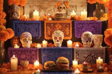 Ofrendas para mascotas en Día de Muertos