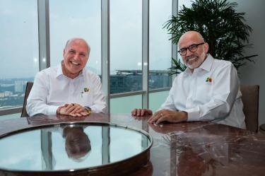 Oliver Fernández Mena Y Gerardo Piña.