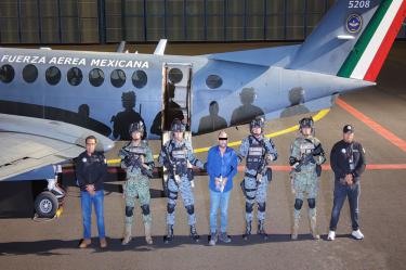 Omar García Harfuch reconoció a Fuerzas Especiales y Guardia Nacional por la captura de Sergio “N”.