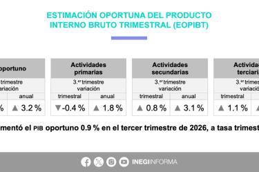 Resultados de la Estimación Oportuna del PIB trimestral
