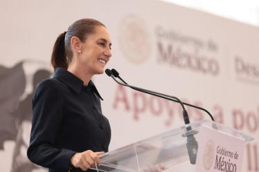 La presidenta Claudia Sheinbaum precisó que cada familia afectada recibirá un subsidio total de 400 mil pesos, distribuidos en tres entregas.