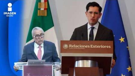 El Secretario de Relaciones Exteriores, Roberto Velasco, en entrevista con Pascal Beltrán del Río, aclaró que el gobierno de México se encuentra a la espera de una respuesta formal por parte del Departamento de Estado tras haber requerido información y elementos adicionales sobre la solicitud de extradición del gobernador con licencia de Sinaloa, Rubén Rocha Moya, y otros funcionarios del estado.

Durante la entrevista con Pascal Beltrán del Río, el funcionario federal también calificó como buena la reunión de la presidenta Claudia Sheinbaum con Markwayne Mullin, secretario de Seguridad Interior de Estados Unidos.

COMENTA ESTE VIDEO Y COMPARTELO CON TUS AMIGOS

Para más información entra: https://www.youtube.com/watch?v=6pLXCoJQvPE


No olvides dejarnos tus comentarios y visitarnos en 

Sitio: http://www.imagenradio.com.mx 
Facebook: https://www.facebook.com/ImagenRadio/?locale=es_LA
Twitter: https://x.com/Imagen_Mx
Suscríbete a nuestro canal:  https://www.youtube.com/channel/UCB0BUmdBOrH9mYU2ebs1eWA


#imagenradio #noticiasenvivo