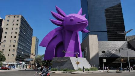 "El Gobierno de la CDMX prefiere pintar la ciudad de morado antes que transparentar en qué se está gastando el dinero del Mundial."