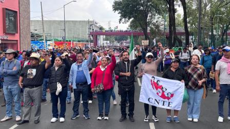 La CNTE mantiene protestas en México