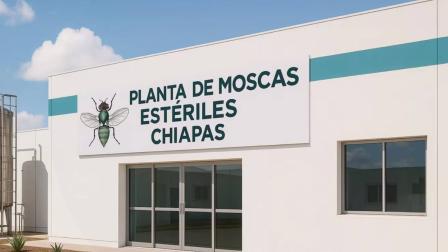 Planta en Chiapas para combatir el gusano barrenador