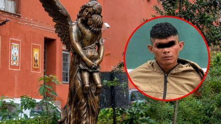 Detienen a hombre por robo de arte sacro en la parroquia de San Cosme, en CDMX