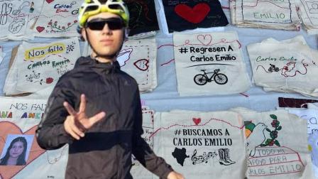 Carlos Emilio, joven desaparecido en Mazatlán.