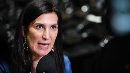 Kenia López Rabadán, presidenta de la Cámara de Diputados.