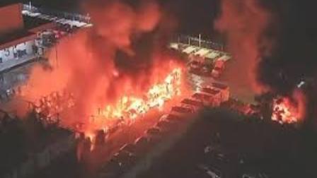 Fiscal de Tamaulipas confirma que incendio en bodega de PepsiCo fue provocado y descarta extorsión