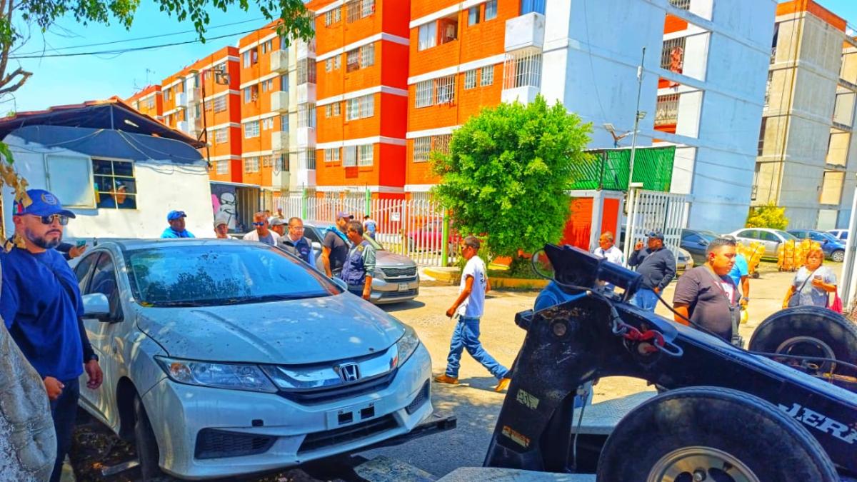 GAM retira 3 mil 500 vehículos abandonados y refuerza la seguridad pública